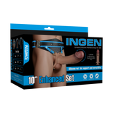 LoveToy - Ingen 25,5cm - Enchanced Set XS/S/M - Nude