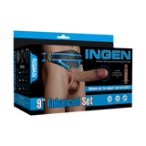 LoveToy - Ingen 23cm - Enchanced Set XS/S/M - Nude