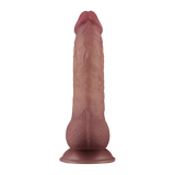 LoveToy - Power Cock 21,5 cm - Vibrerend Dual Desinty - Nude
