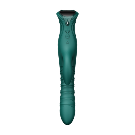 ZALO MOSE 2 – Rabbit Thrusting Vibrator – Groen