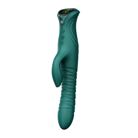 ZALO MOSE 2 – Rabbit Thrusting Vibrator – Groen
