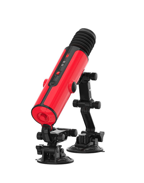 ZSEX - Dubbele Zuignap Fuckmachine - Rood