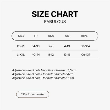 Strap-On-Me - Kunstleren Harnas Fabulous - One Size