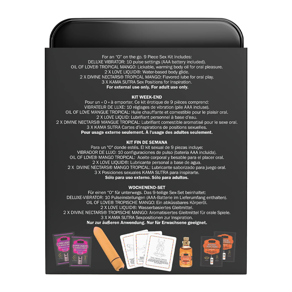 Kama Sutra - Weekender Kit - Tropical Mango - Geschenkset