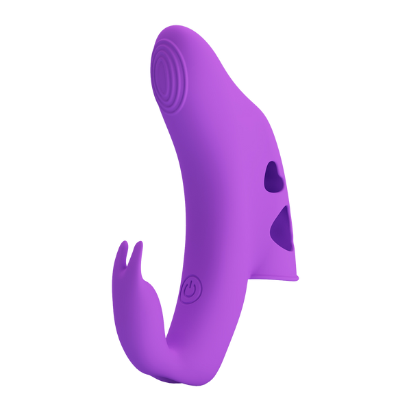 Pretty Love - Yenna - Krachtige vingervibrator - Paars