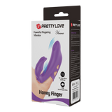 Pretty Love - Yenna - Krachtige vingervibrator - Paars