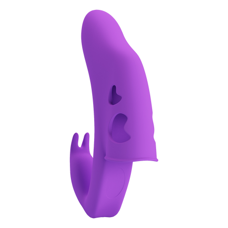 Pretty Love - Yenna - Krachtige vingervibrator - Paars