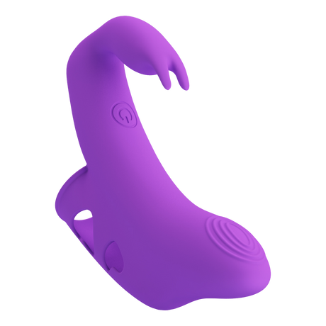 Pretty Love - Yenna - Krachtige vingervibrator - Paars