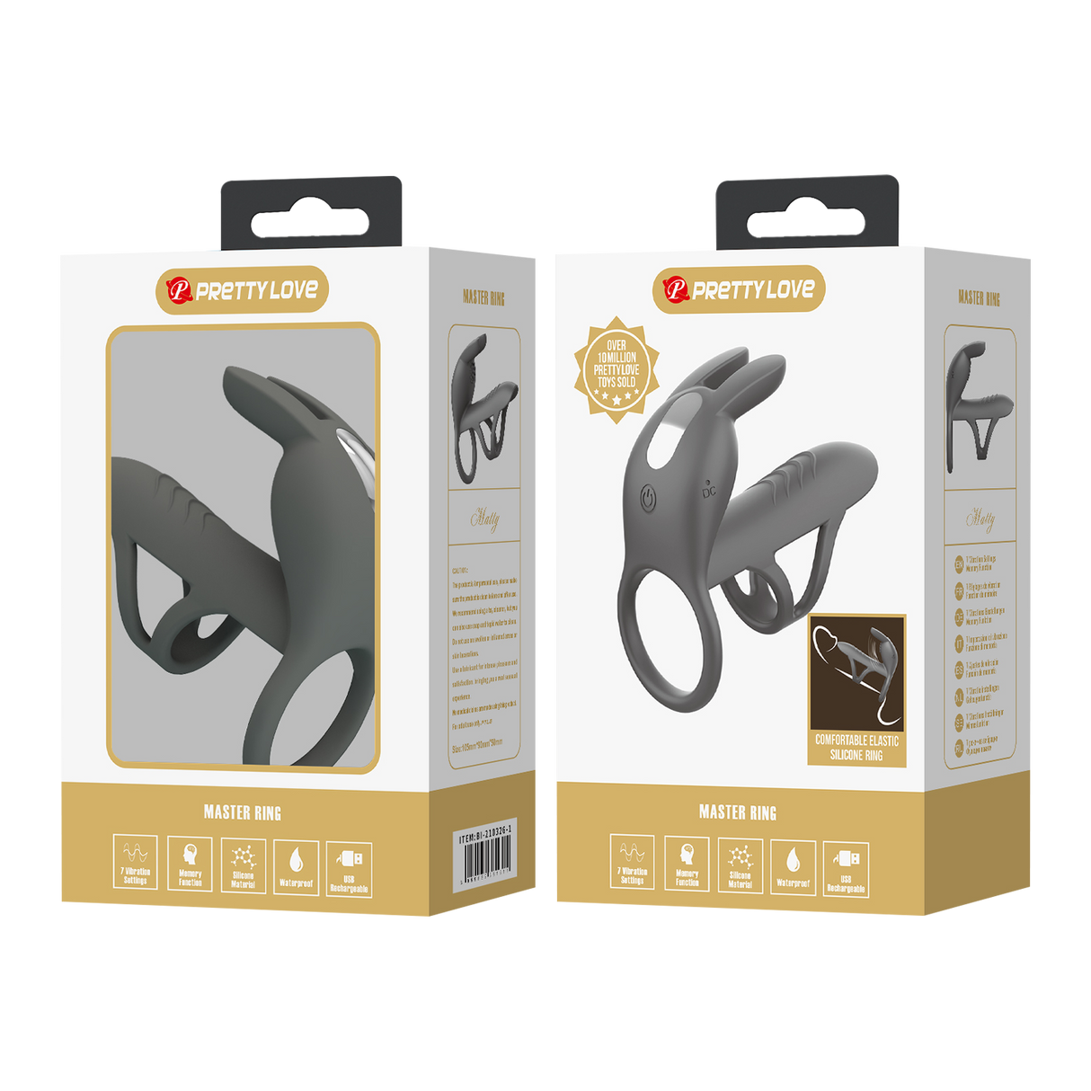 Pretty Love - Matty - Master Ring - Grijs