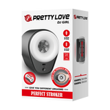 Pretty Love - DJ Girl - Thrusting Perfect Stroker - Zwart/Wit