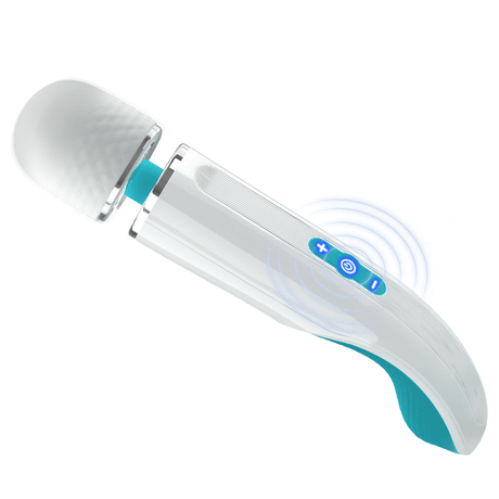 Pretty Love - Azlins - Kleurrijke Massager - Wit/Blauw
