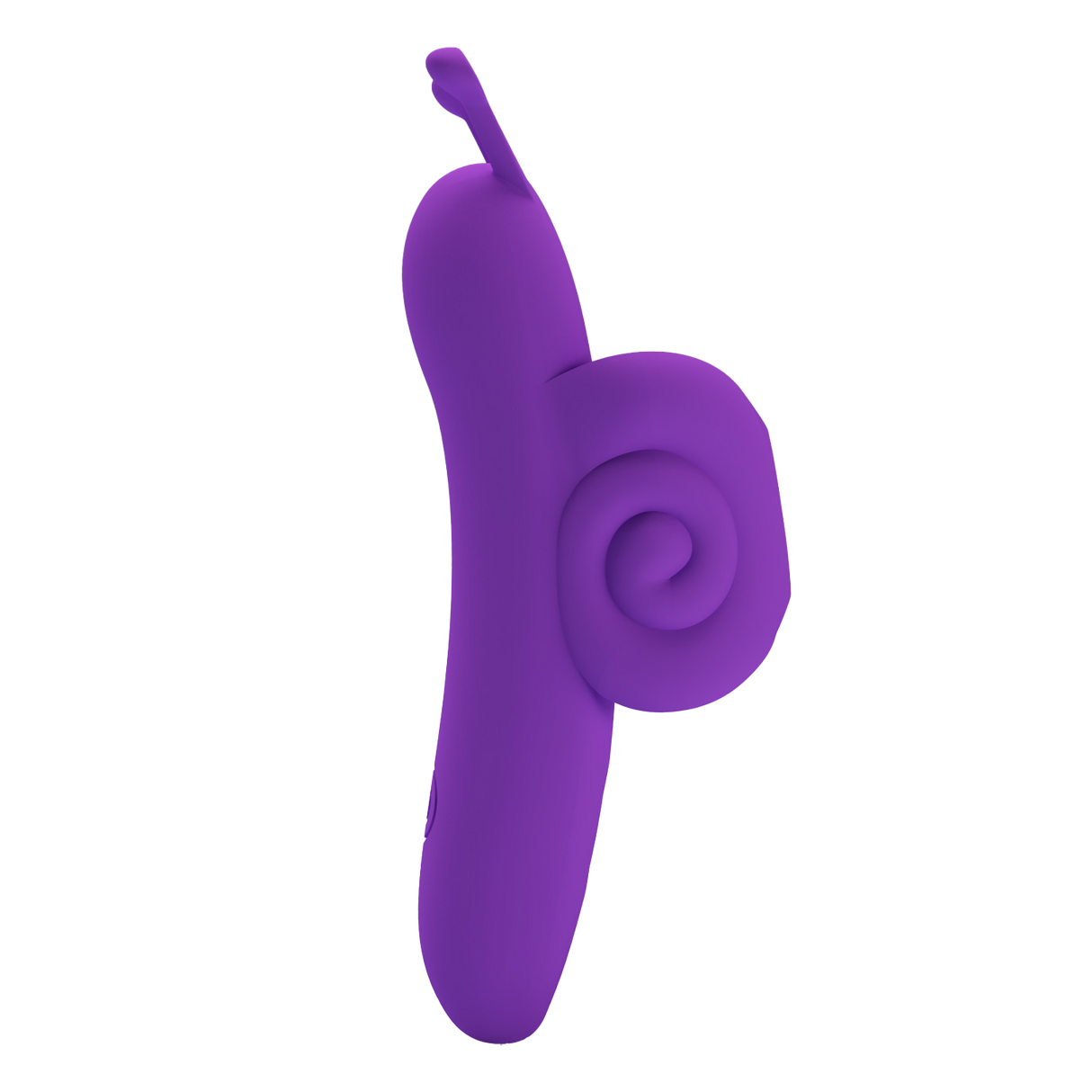 Pretty Love - Snail - Krachtige Vingervibrator - Paars