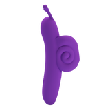 Pretty Love - Snail - Krachtige Vingervibrator - Paars