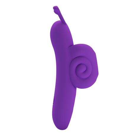 Pretty Love - Snail - Krachtige Vingervibrator - Paars
