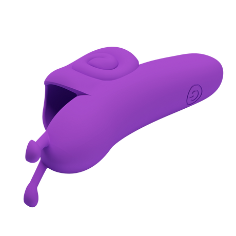 Pretty Love - Snail - Krachtige Vingervibrator - Paars