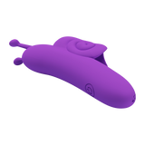 Pretty Love - Snail - Krachtige Vingervibrator - Paars