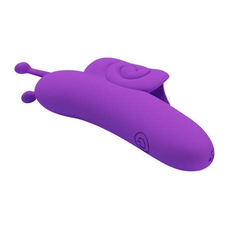 Pretty Love - Snail - Krachtige Vingervibrator - Paars