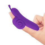 Pretty Love - Snail - Krachtige Vingervibrator - Paars