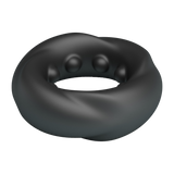 Crazy Bull - Daquez - Super Soft Siliconen ring - Model 4 - Zwart