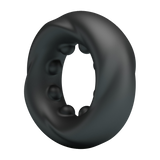 Crazy Bull - Daquez - Super Soft Siliconen ring - Model 4 - Zwart