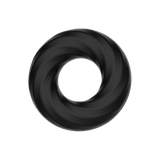 Crazy Bull - Super Soft Siliconen ring - Model 6 - Zwart