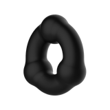 Crazy Bull - Super Soft Siliconen Ring - Model 7 - Zwart