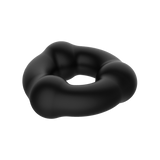 Crazy Bull - Super Soft Siliconen Ring - Model 7 - Zwart