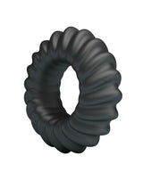 Crazy Bull - Fitz - Super Soft Siliconen Ring - Model 8 - Zwart