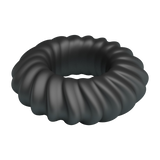 Crazy Bull - Fitz - Super Soft Siliconen Ring - Model 8 - Zwart