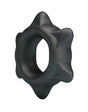 Crazy Bull - Ethaniel - Super Soft Siliconen Ring - Model 11 - Zwart