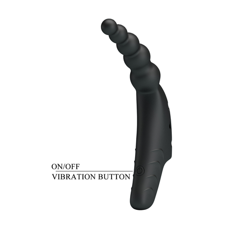 Pretty Love - Jordin - Krachtige Vingervibrator - Zwart