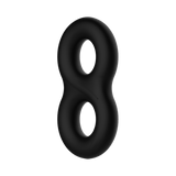 Crazy Bull - Super Soft Siliconen Ring - Model 17 - Zwart