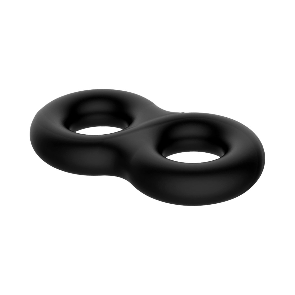 Crazy Bull - Super Soft Siliconen Ring - Model 17 - Zwart