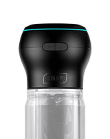 KIIROO - Feel Pocket Stroker Crystal + Powerblow Combo - Zwart/Transparant