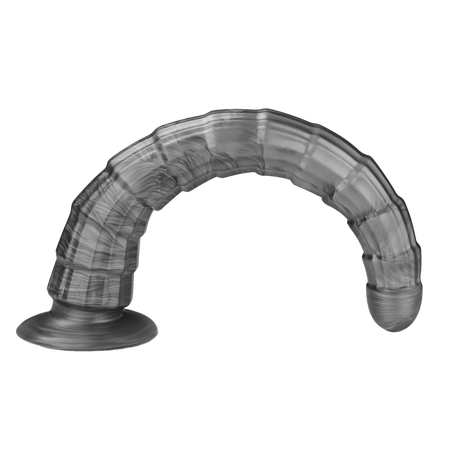 LoveToy - 14,5"King Sized Vibrating Vibrax Slider - Zilver