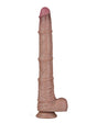 LoveToy - Nature Cock - 16" Dual Layered Bendable Cock XXL -Nude