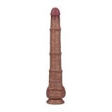 LoveToy - Nature Cock - 16" Dual Layered Bendable Cock XXL -Nude