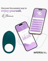 IY - Ringo - Vibrator Ring, App-gestuurd - Groen