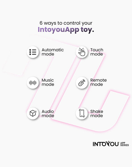IY - Couty - Speeltje voor koppels 360° Oscilatie, App Bediend - Roze