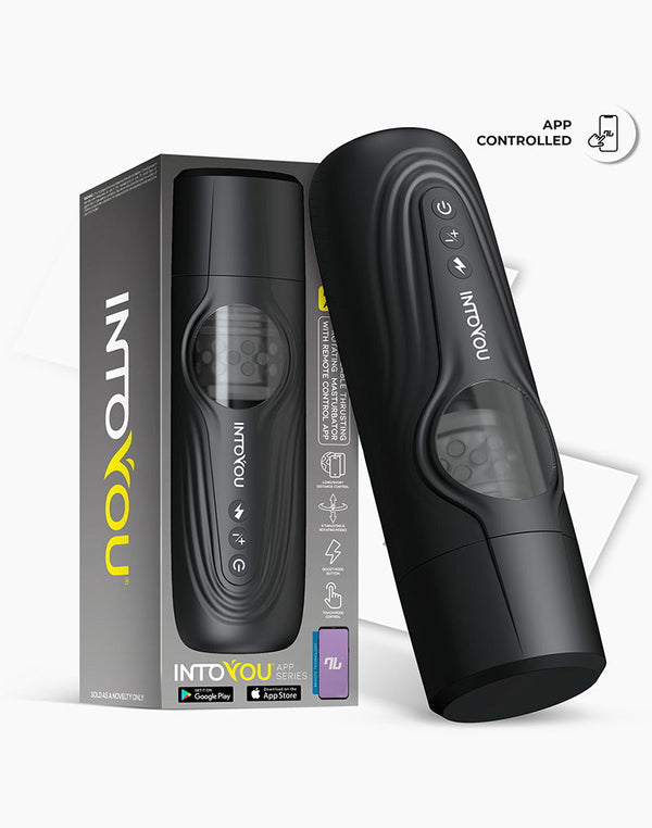 IY - Egor - Trusting & Roterende Masturbator, App Bediend - Zwart