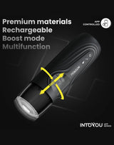 IY - Egor - Trusting & Roterende Masturbator, App Bediend - Zwart