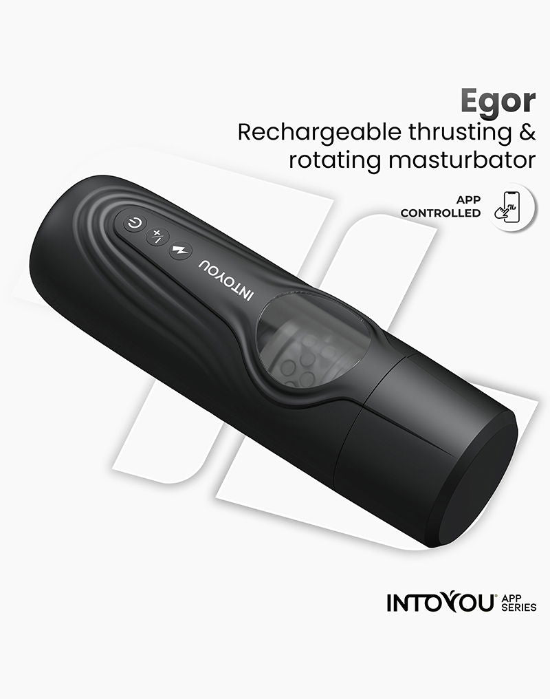 IY - Egor - Trusting & Roterende Masturbator, App Bediend - Zwart