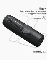 IY - Egor - Trusting & Roterende Masturbator, App Bediend - Zwart