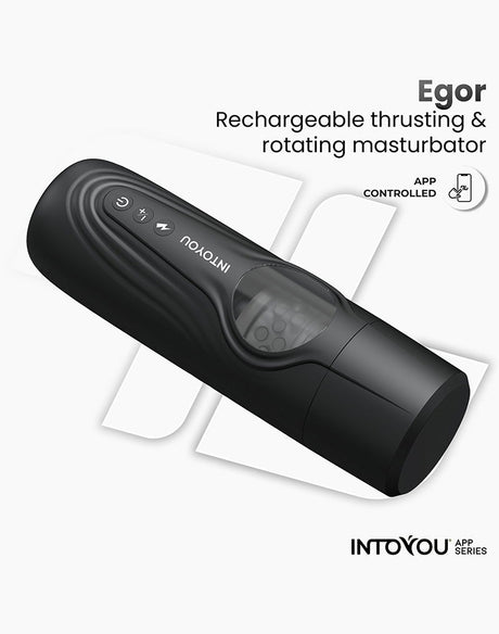 IY - Egor - Trusting & Roterende Masturbator, App Bediend - Zwart