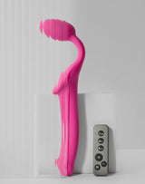 Strap-On-Me - Buigbare Strap-On Vibrator met Afstandsbediening Maat