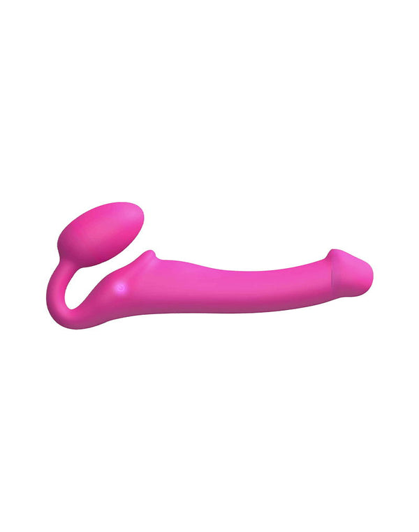 Strap-On-Me - Buigbare Strap-On Vibrator met Afstandsbediening Maat L