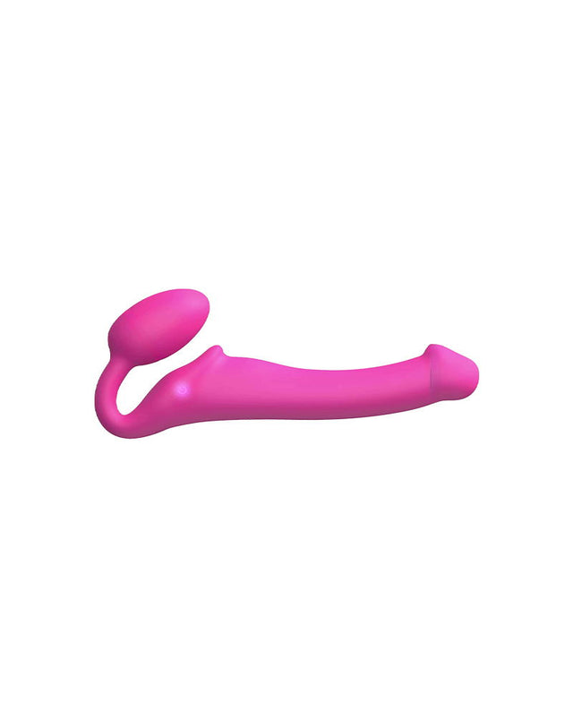 Strap-On-Me - Buigbare Strap-On Vibrator met Afstandsbediening Maat M
