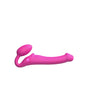 Strap-On-Me - Buigbare Strap-On Vibrator met Afstandsbediening Maat M