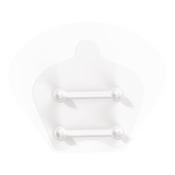 LUXUS – Zelfklevende Stickers – Set van 5 stuks – Transparant