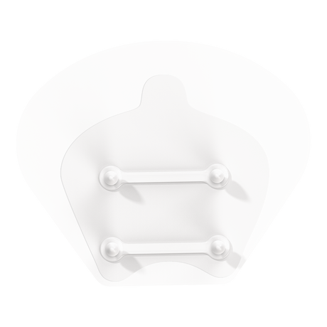 LUXUS – Zelfklevende Stickers – Set van 5 stuks – Transparant